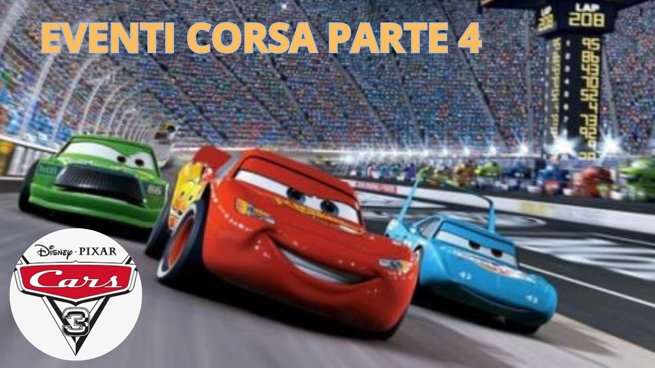 CARS 3 IN GARA PER LA VITTORIA EVENTI CORSA PARTE 4