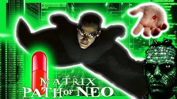 THE MATRIX PATH OF NEO PS2 INTRO + RETRO GAMEPLAY