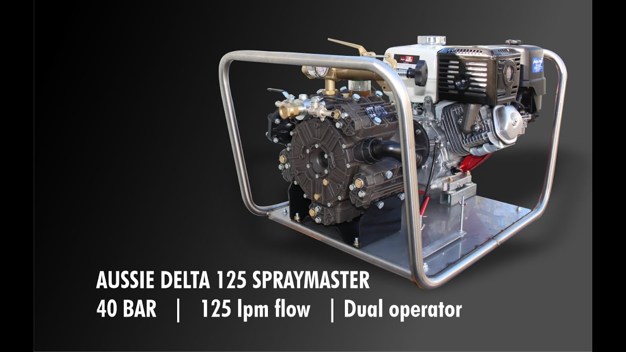 Delta 125 40 BAR Aussie Spraymaster | Aussie Pumps