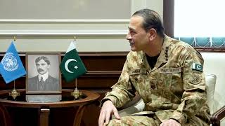 H.E. António Guterres, UN Secretary-General, called on FM Syed Asim Munir, COAS & CDF | ISPR
