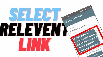 Firebase Dynamic Link Generator | Page.Link - Dark Fox