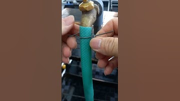 cách buộc vòi nước bằng dây thép cực chắc chắn kiểu 01 #shorts