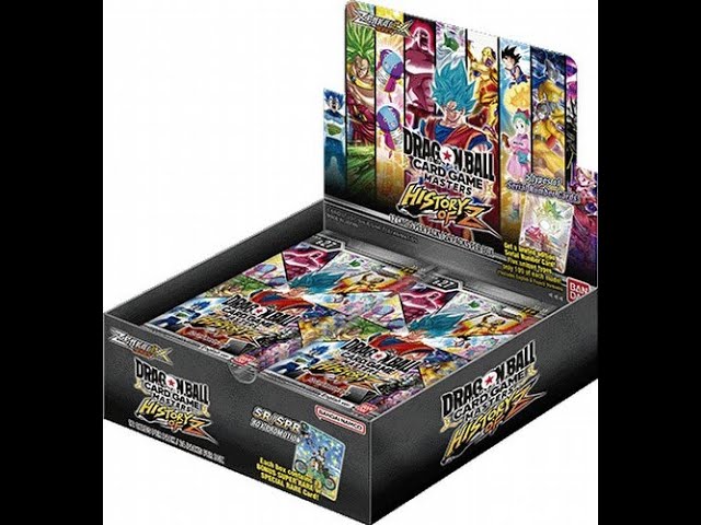 Stan S ~ Dragon Ball Super Card Game History of Z Booster Box Break