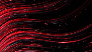 Red Wave Particle Abstract Background Animation Perfect For Overlay & Le Animations