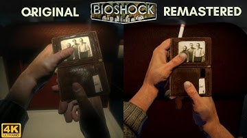 BioShock graphics comparison | ✨Original VS Remastered✨ | GTX1060 | 4K | PC 🖥️🖱️