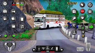 😱🚌 Bus Simulator Game 3d 😉 Bus Driving Game #110 😍 Real Offroad  Bus Game Gameplay - 2026🥵          screenshot 4