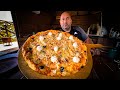 3 storey pizza with 7 cheeses, VERY DELICIOUS