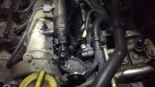 07 Saab 93 1.9tid oil on engine