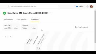 Edpuzzle How to add new students to your class as well as where to find the gradebook and download