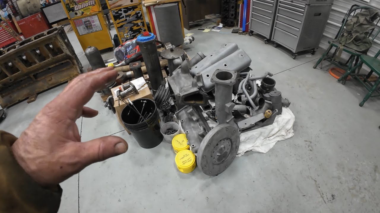 Очистка двигателя D9H, эпизод 15