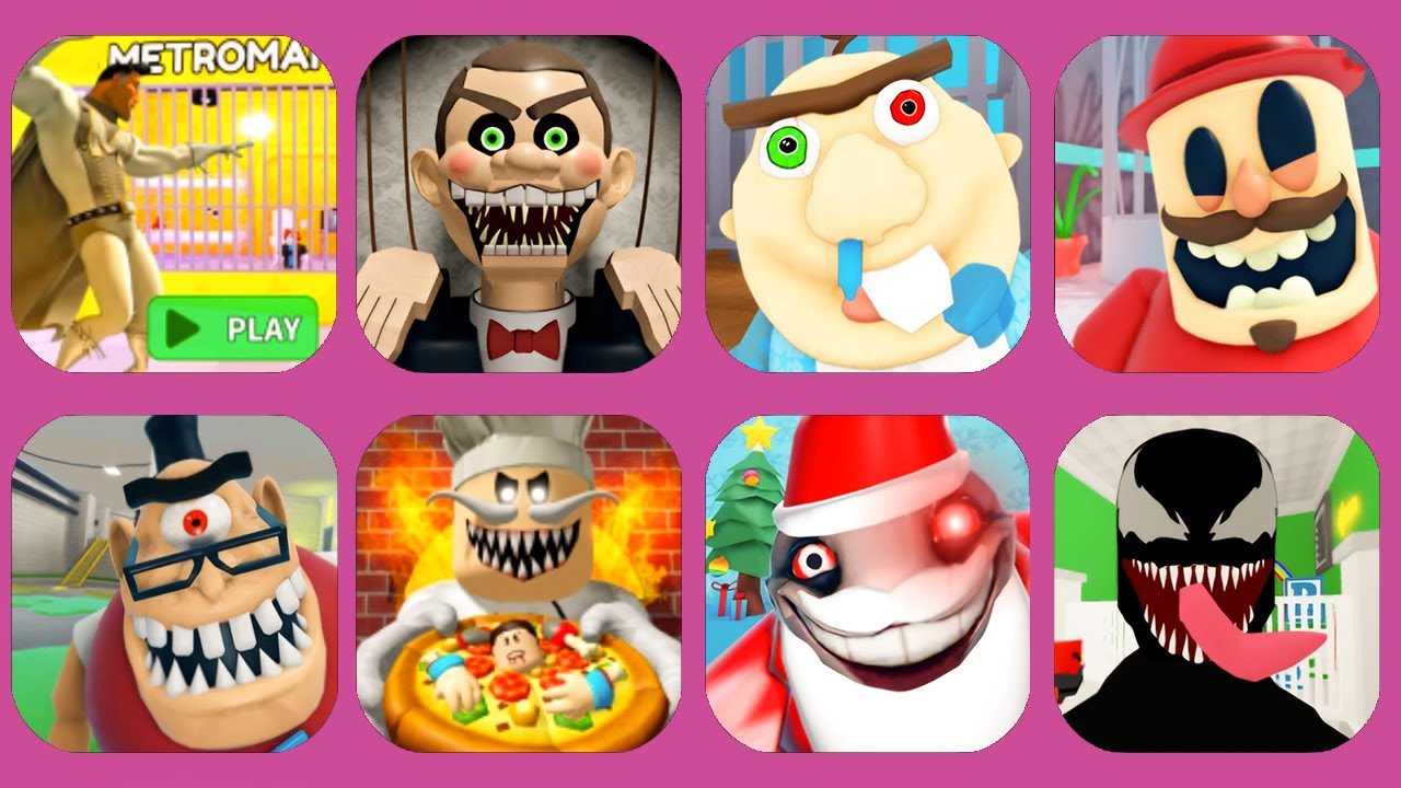 roblox.Metroman Prison Run.ESCAPE MR FUNNY'S TOYSHOP. Escape Baby Bobby Daycare!, roblox hard mode