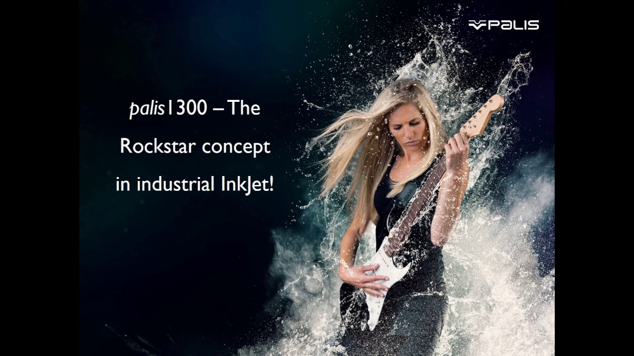 PALIS industrial InkJet systems with waterbased ink