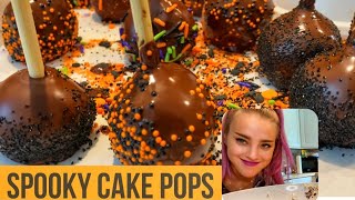 Making Spooky Cake Pops for Halloween