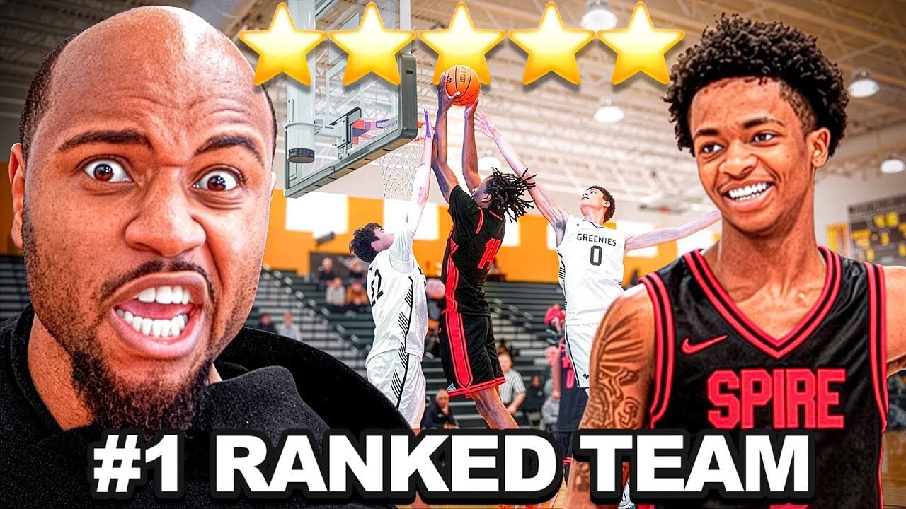 The #1 Ranked High School Basketball Team in America Is SCARY! (Spire Academy)