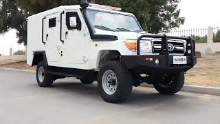 Armored Land Cruiser 79 CIT | Cash In Transit
