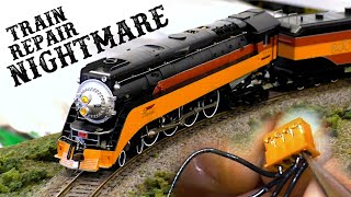 Repairing Bachmann Tender Plug Wires (the hard way)