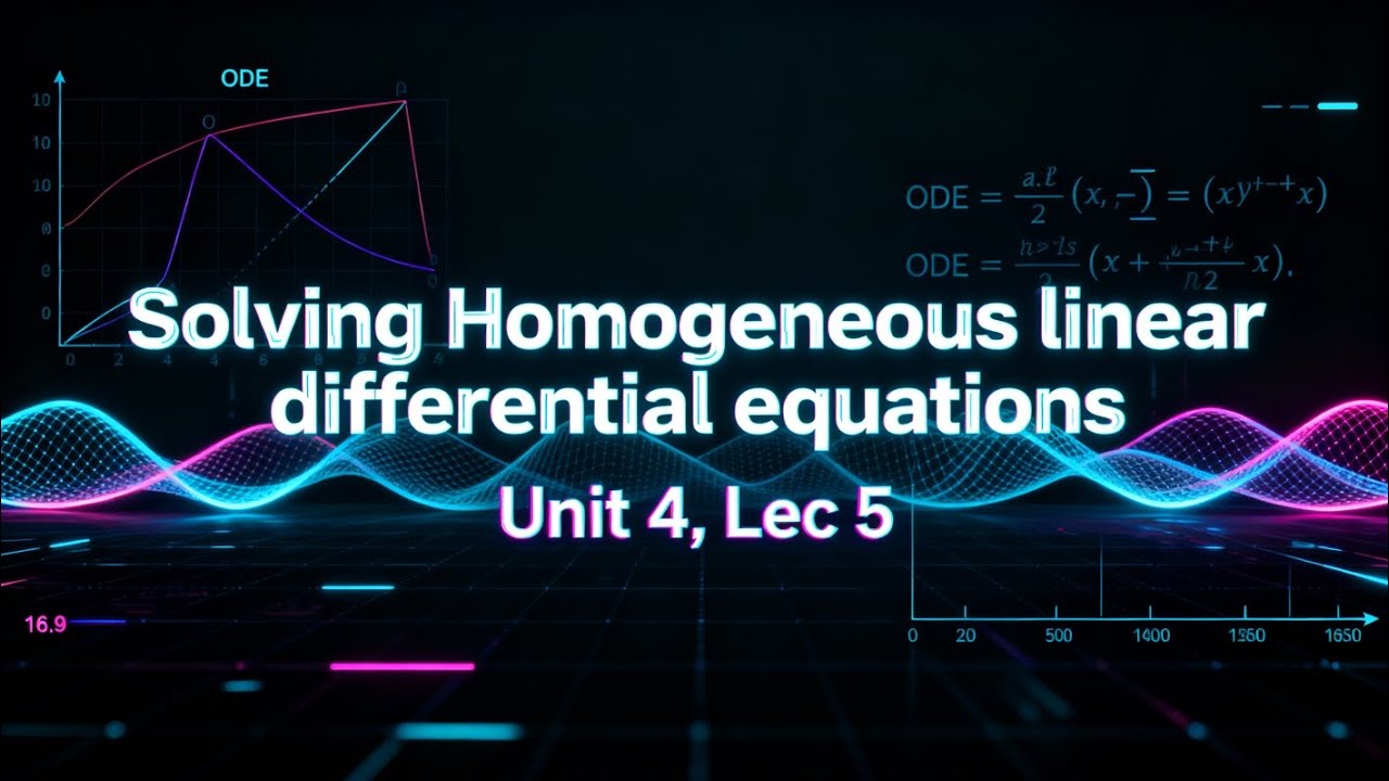Unit 4 lec 5 (AEM 1) - YouTube