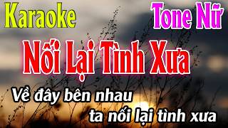 Nối Lại Tình Xưa Karaoke Tone Nữ ( Bm ) Beat Mới | Karaoke Lâm Organ