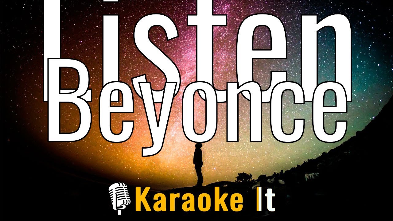 Listen Beyonce (Karaoke Version) 4K YouTube