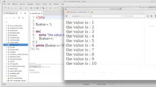 76 PHP scripting language do while loop