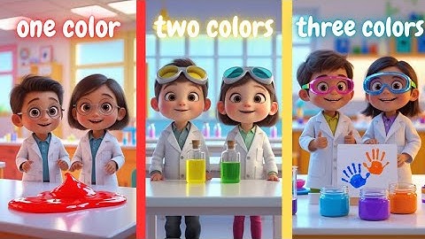Wow! 🎨What Happens When We Mix Colors? 🌈 | Fun Learning for Kids. #kidslearning 
