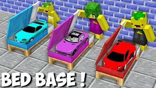 My family FOUND RAREST CAR INSIDE THE BED in Minecraft ! VEHICLE BASE ! by Lemon Craft 49,753 views 3 days ago 42 minutes