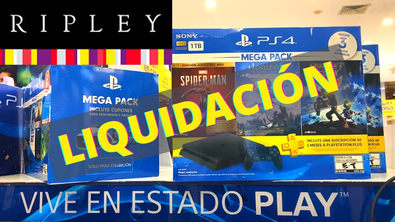 PLAYSTATION 4, LAPTOPS, XIAOMI, IMPRESORAS😱🚨OFERTAS RIPLEY🚨OUTLET 48  HORAS HOY🎁TOUR VERANO🏖PERÚ - YouTube