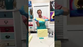 Working through a learning curve with our new slab molds and slab soap cutter