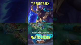 martis savage and show you some tips in the gameplay #mobalegends5v5 #moblielegendsbangbang #mlbb