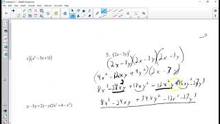 algebra 2A unit 5 day 3 notes multiplying polys new