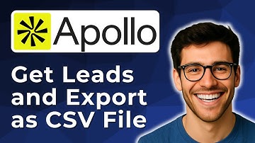 How to get leads from Apollo.io and export as CSV file [2025 Easy Guide]
