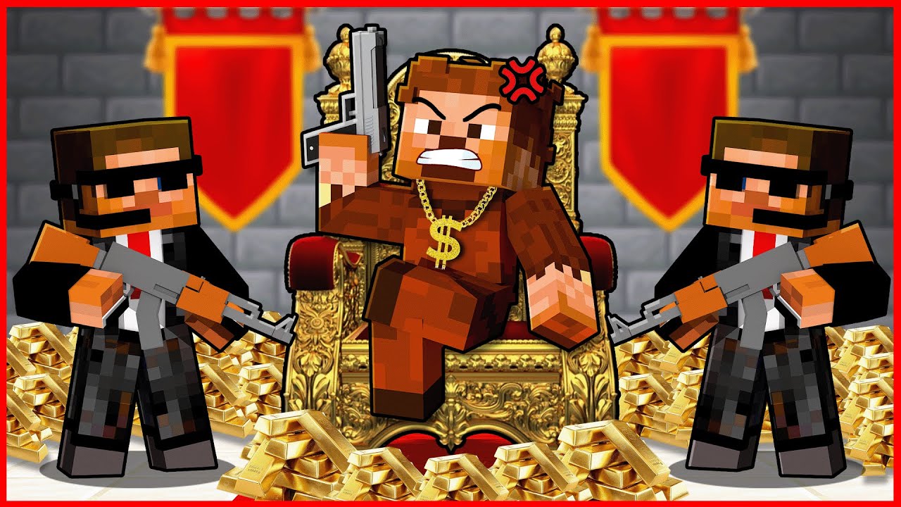 FAKİR ÇILDIRDI, MAFYA OLDU! 😱 - Minecraft