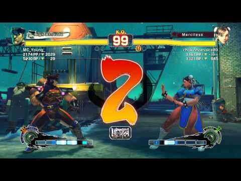 Ultra Street Fighter IV battle: M. Bison vs chokinhoessice89 (Chun-Li)
