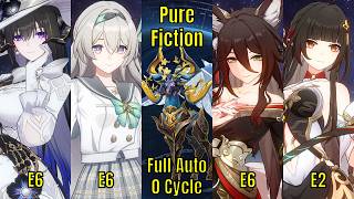 Full Auto E6 Firefly 0 Cycle (40000 Score) Pure Fiction 4 Starward Mode Node 3 | Pure Fiction 4.4