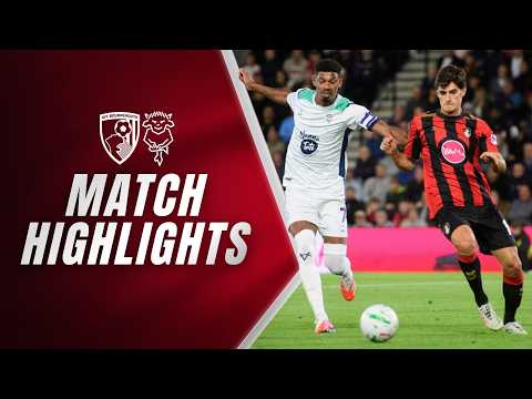 Match highlights | AFC Bournemouth v Lincoln City