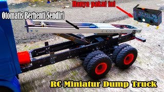 Dump Truk pasang Hidrolik Bak Otomatis Berhenti dump truck Rc Jungkit