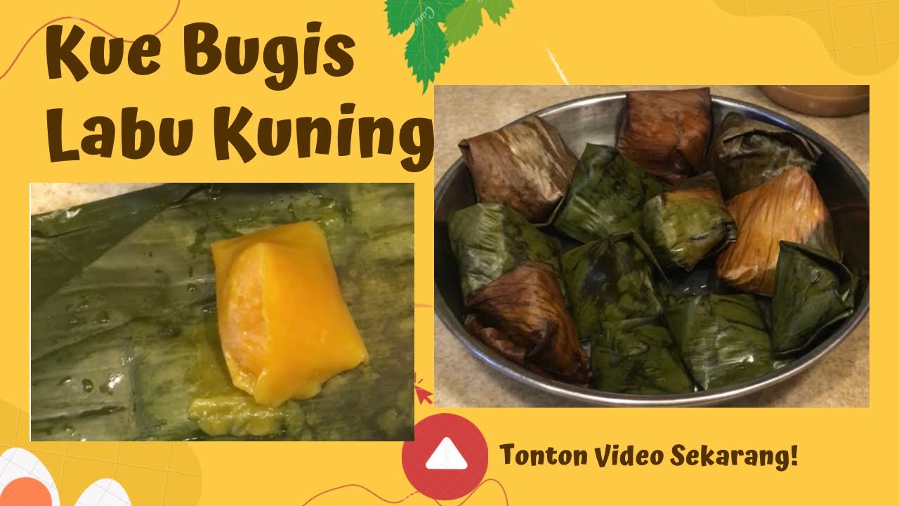 Kue Bugis Labu Kuning Bunda Nisa, bmi hong kong kreatif - YouTube