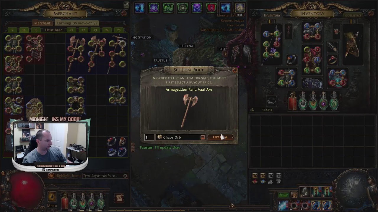 WE HEISTIN! ZDPS Heist Build Online! | Path of Exile