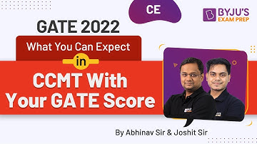 Best Option In CCMT 2022 At Your GATE Score |  Mtech admission in NIT | BYJU