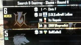 Second map 6-5 we won