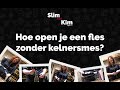 Slim met Kim - Hoe open je een fles zonder kelnersmes?