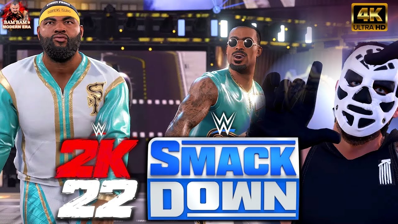 WWE 2K22 - Street Profits VS. Retribution [unedited 4K PS5 Release GAMEPLAY]