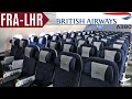 BRITISH AIRWAYS RETURN OF AIRBUS A380 | BEST CREW EVER! | FRANKFURT - LONDON | TRIPREPORT 4K UHD