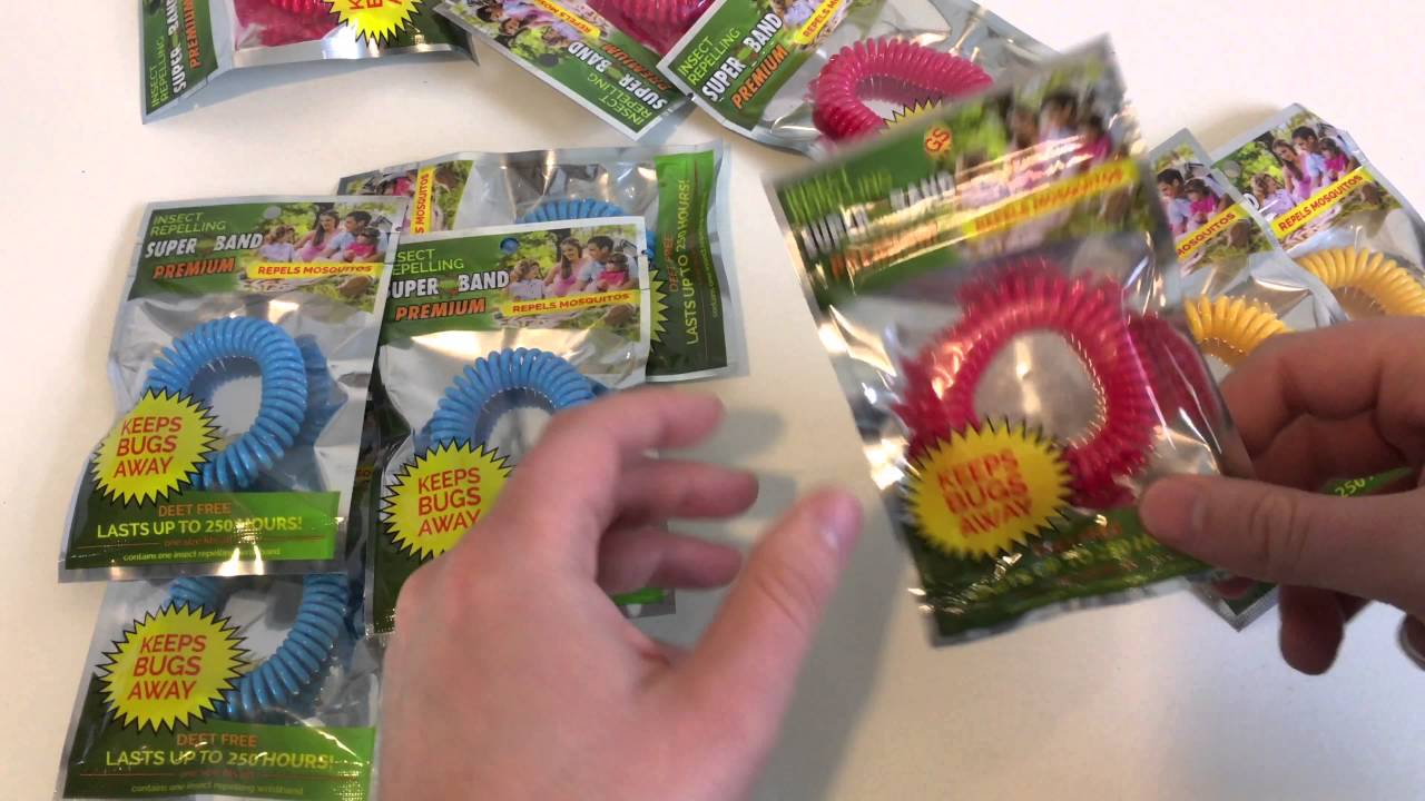 Anti Mückenbänder aus den USA Unboxing