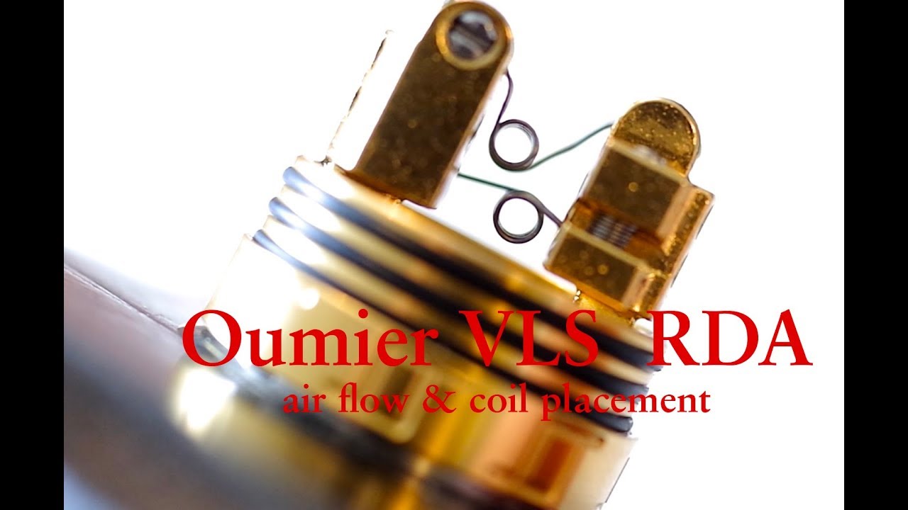Oumier VLS RDA, airflow & coil placement - YouTube