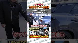 【LBX MORIZO RR】0-100km/hは驚異の5.2秒!レクサスが本気で作った超スポーツ仕様の全貌 #shorts