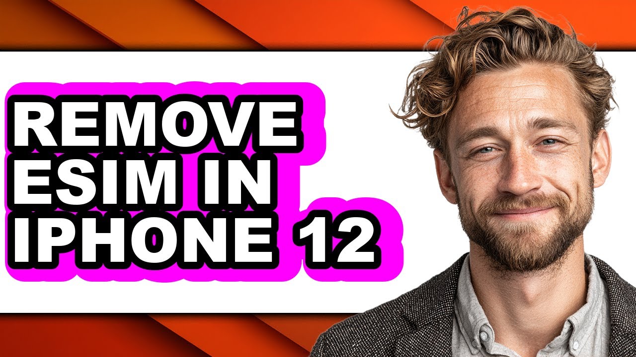 How to Remove Esim in Iphone 12 - Step by Step