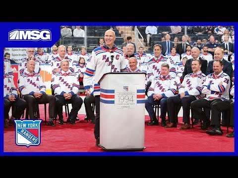 Igor Shesterkin honors New York Rangers legend Mike Richter with