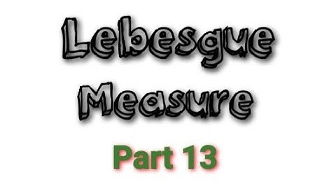 Vitali Theorem : Existence of non-measurable sets, Theorem-18 / Lebesgue Measure / Real Analysis II