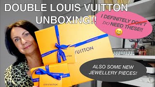 Double Louis Vuitton Unboxing  I Couldnt Resist These  Also Stunning New Jewellery From Msblue